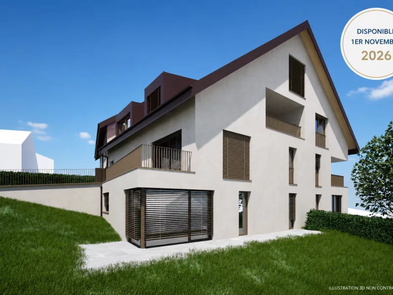 Nouvelle promotion à la location - Appartement Lot 9 de 4,5 pièces en duplex avec balcon
